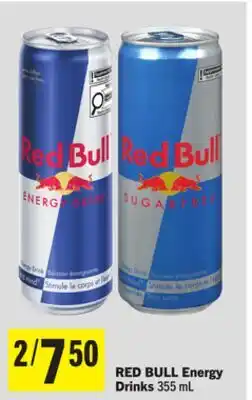 Foodland RED BULL Energy Drinks offer