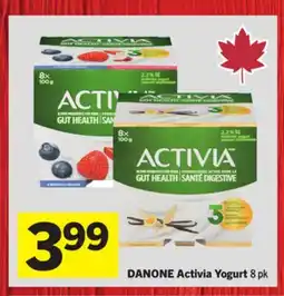 Foodland DANONE Activia Yogurt offer