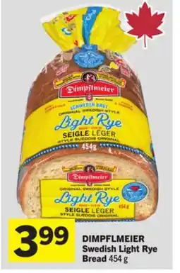 Foodland DIMPFLMEIER Swedish Light Rye Bread offer