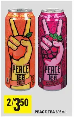 Foodland PEACE TEA offer