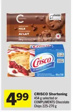 Foodland CRISCO Shortening offer