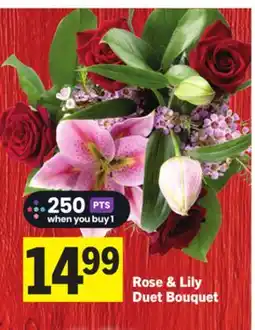 Foodland Rose & Lily Duet Bouquet offer