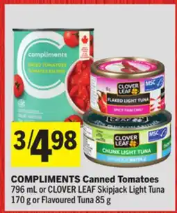 Foodland COMPLIMENTS Canned Tomatoes offer