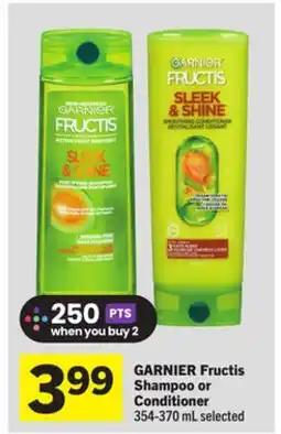 Foodland GARNIER Fructis Shampoo or Conditioner offer