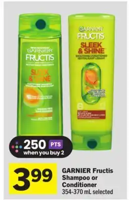 Foodland GARNIER Fructis Shampoo or Conditioner offer
