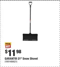 Home Depot GARANT 21 Snow Shovel offer