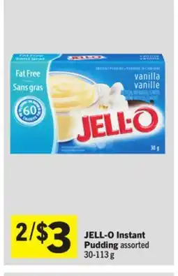 Foodland JELL-O Instant Pudding offer