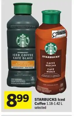 Foodland STARBUCKS Iced Coffee offer