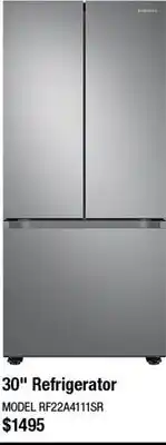 Home Depot 30 Refrigerator offer