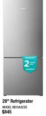 Home Depot 28 Refrigerator offer