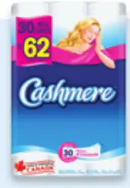 Walmart Cashmere bathroom tissue 30=62, 253 sheets per roll offer