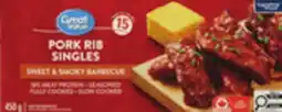 Walmart Great Value fully cooked pork ribs singles offer