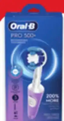 Walmart Oral-B Pro 500+ or kids' licensed electric toothbrush offer