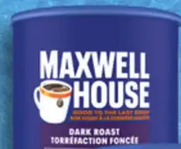 Walmart Maxwell House roast or ground coffee offer