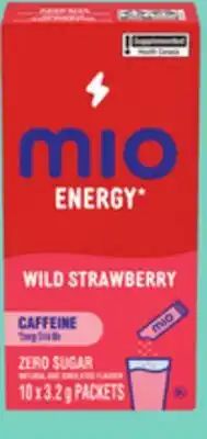 Walmart MiO Energy powdered drink mix 10-pack offer