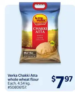 Walmart Verka Chakki Atta whole wheat flour offer