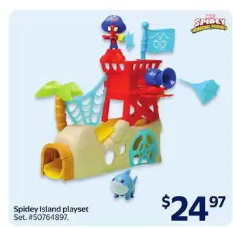 Walmart Spidey Island playset offer