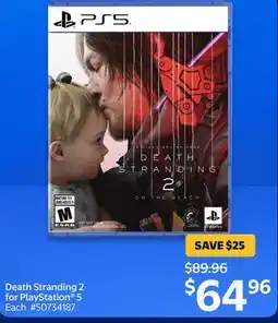 Walmart Death Stranding 2 for PlayStation 5 offer