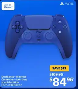 Walmart DualSense Wireless Controller-icon blue special edition offer