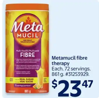 Walmart Metamucil fibre therapy offer