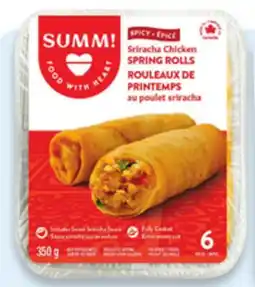 Walmart Your Fresh Market 2-pack pasta 510 g or Summ! appetizers 240 g - 350 g offer