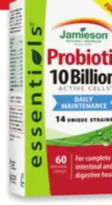 Walmart Jamieson probiotic 60s offer