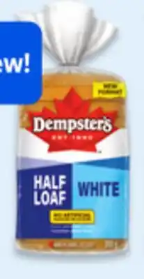 Walmart Dempster's white half loaf offer