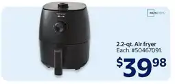 Walmart Mainstays 2.2-qt. Air fryer offer