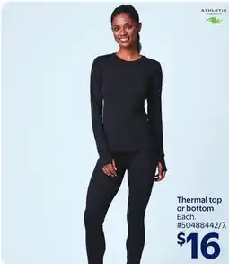 Walmart Athletic Works Thermal top offer