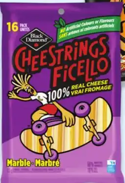 Walmart Black Diamond Cheestrings 12-or 16-pack offer