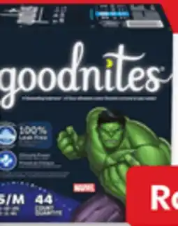 Walmart Goodnites superpack nighttime offer