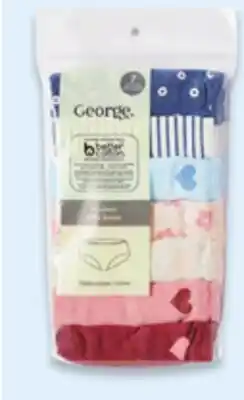 Walmart George Kid's underwear offer