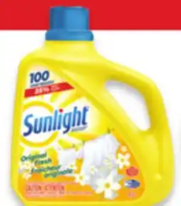Walmart Sunlight 100 loads or Persil 48 loads laundry detergent offer