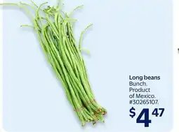Walmart Long beans offer