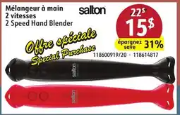 Sushi Shop Salton 2 Speed Hand Blender offer