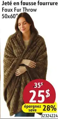 Sushi Shop Faux Fur Throw offer