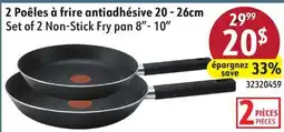 Sushi Shop Set of 2 Non-Stick Fry pan 8- 10 offer