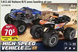 Sushi Shop 1:8 2.4G Voiture R/C avec lumière et son offer
