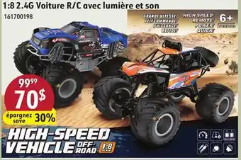 Sushi Shop 1:8 2.4G Voiture R/C avec lumière et son offer