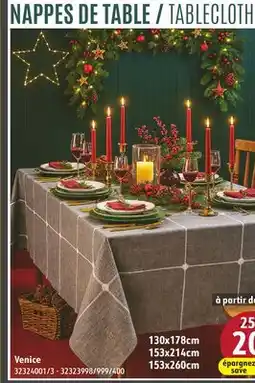 Sushi Shop TABLE CLOTH Venice offer