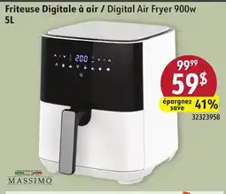 Sushi Shop MASSIMO Digital Air Fryer 900w 5L offer