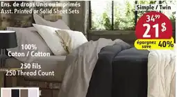 Sushi Shop Asst. Printed or Solid Sheet Sets Twin offer