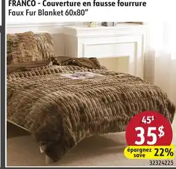 Sushi Shop Faux Fur Blanket 60x80 offer