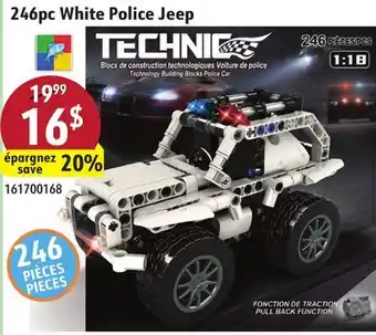 Sushi Shop 246pc White Police Jeep offer