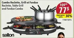 Sushi Shop Salton Raclette, Table Grill and Fondue Combo offer