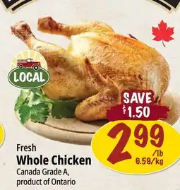 Farm Boy Fresh Whole Chicken offer