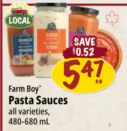 Farm Boy Farm Boy Pasta Sauces offer