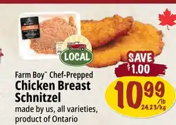 Farm Boy Farm Boy Chef-Prepped Chicken Breast Schnitzel offer