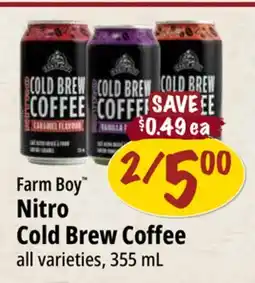Farm Boy Farm Boy Nitro Cold Brew Coffee offer