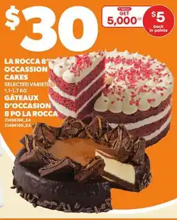 Independent Grocer LA ROCCA 8 OCCASSION CAKES, 1.1-1.7 KG offer